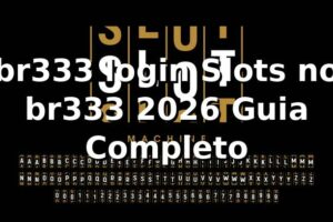 br333 login Slots no br333 2026 Guia Completo 🎰